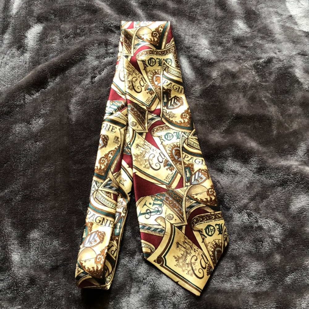 Oscar de la Renta tie